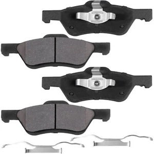 Front Ceramic Brake Pad W/Hardware For 2005-2010 Ford Escape Mercury Mariner H09 - Picture 1 of 5
