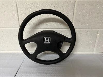 Volante de cuatro radios Honda Civic 1988-1991 OEM control de crucero SH4 Foto 1 de 4