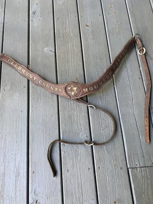 Horse Breast Collar Police/Sheriff Mounted Patrol Leather - Image 1 of 4