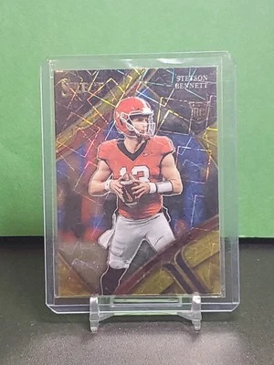 2023 Select Draft Picks -Stetson Bennett #125 Gold Lazer Prizm - Image 1 of 2