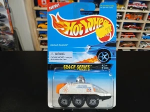 Tarjeta azul Hot Wheels Radar Ranger vintage 95 serie espacial # 388 - Imagen 1 de 3