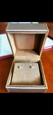 orecchini oro 18 kt e diamanti - Imagen 1 de 2