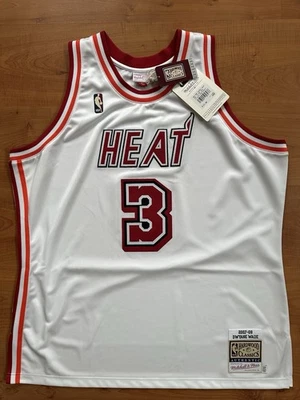 Dwyane Wade Authentic Miami Heat 2007-08 Jersey (Size 52 / 2XL) - Image 1 of 4