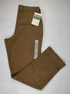 DULUTH TRADING CO-NUEVO CON ETIQUETAS-Pantalones de salón de baile flexibles marrón claro para hombre-talla 30x32 - Imagen 1 de 14