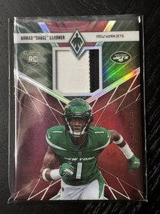 Panini Phoenix 2022 - Memorabilia de novato Ahmad Gardner #RME-23 Red Prime/99 - Imagen 1 de 2