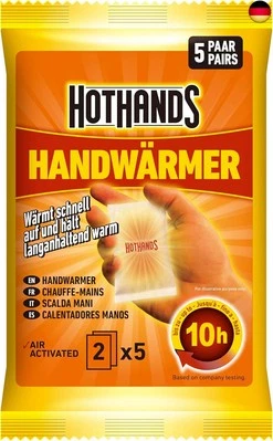 MARKE HOTHANDS HOTHANDS Handwärmer - 5paar - luftaktiviert - es wärmt automatisch - sofort zu g