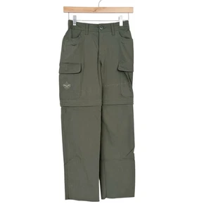 Boy Scouts of America Green Zip Off Pants Sz 10 - Picture 1 of 5
