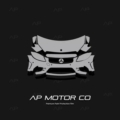 Kit de protección de pintura PPF brillante para Mercedes-Benz C43/300 cupé AMG Line 19-23 Foto 1 de 4