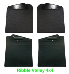 LAND ROVER DEFENDER 90 TDI FRONT & REAR MUDFLAPS SET OF 4 - Picture 1 of 4