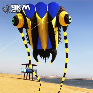 Cometa inflable suave trilobite grande de 10 m² para adultos deportes de vuelo al aire libre - Imagen 1 de 8