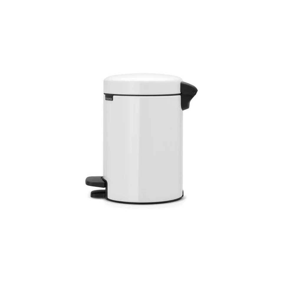 Brabantia Newicon Treteimer Mülleimer Abfalleimer Kosmetikeimer Weiß 3 L 112126 - Изображение 1 из 1
