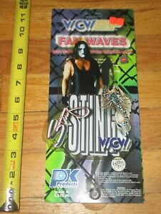 1998 WCW NWO Sting Fan Waves Wrestling Window sign WWF WWE AEW All Elite
