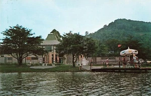 Tarjeta postal vintage de recuerdo de Blenko Glass Company Milton West Virginia WV #2 - Imagen 1 de 2