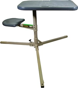 Caldwell Stable Table with Ambidextrous Design, 360 Degree Rotation and Weatherp - Picture 1 of 8