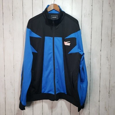 Chaqueta deportiva Ghost Boo XXL azul negro bloque de color cremallera completa nueva sin etiquetas Pink Dolphin rara Foto 1 de 4