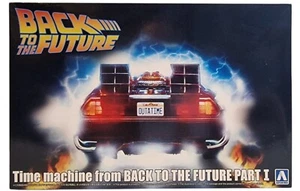 Regreso al Futuro DMC Delorean máquina del tiempo modelo kit hecho por Aoshima - Imagen 1 de 6