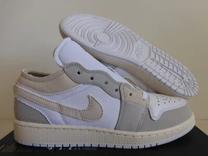NIKE AIR JORDAN 1 LOW SE CRAFT (GS) TECH GREY SZ 7Y-WOMENS SZ 8.5 [FB9139-002] - Picture 1 of 5