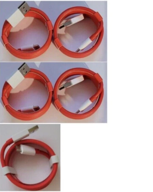 OnePlus Warp Cable, 30W Warp Charger with USB-C Cable original - 5 pieces - Image 1 of 1