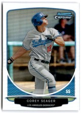 2013 Bowman Chrome Cream of the Crop Mini Refractors #CC-LAD1 COREY SEAGER 