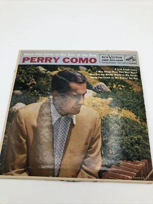 Perry Como LP: When You Come to the End of the Day. 1958. (E+) 45 - Image 1 of 2