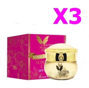 X3 Mache're Machere Sunscreen Cream Oil Free SPF50 PA+++ Light Easy Spread 15g. - Picture 1 of 17