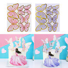 Wedding Supplies Happy Birthday DIY Cupcake Cake Toppers Beauty Butterfly Decor