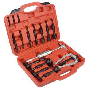 16 piezas Removedor de orificios ciegos de cojinete interior Extractor Juego de arbustos piloto - Imagen 1 de 6