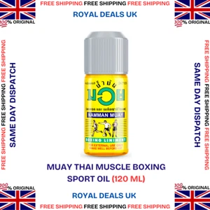 Muay Thai Boxing Oil Muscle Sprain Muay Thai Fall and Strike Oil 120Ml Uk - Picture 1 of 4