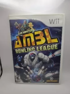 đŸ”¥ALIEN MONSTER BOWLING LEAGUE: AMBL (Nintendo Wii) CIB Complete near mint disc - Picture 1 of 4