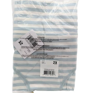 Motherhood Maternity Fold-over Pregnancy Plus 2X Winter Sky Underwear Stripes - Picture 1 of 7