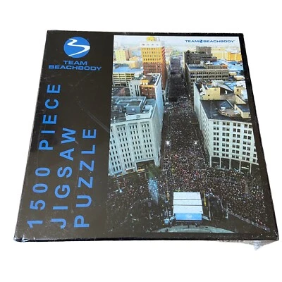 Brand New Sealed Team Beachbody 1500 Piece Jigsaw Puzzle Downtown Workout - Image 1 of 3