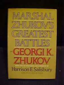 MARSHAL ZHUKOV'S GREATEST BATTLES, Russian General in WW2 (1969 - Picture 1 of 3
