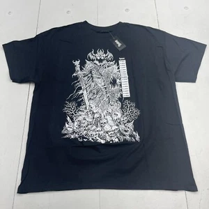 Spencer’s Black Graphic Skull Short Sleeve Tee Shirts Mens Size XL New - Picture 1 of 6