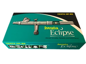 ANEST IWATA Eclipse HP-BS HP BS Dual Action Airbrush Gravity Feed 1.5 ml Cup NEW - Picture 1 of 4