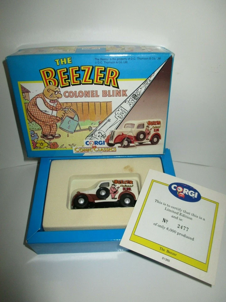 FORD POPULAR VAN THE BEEZER COLONEL BLINK CORGI CLASSICS 96865 SCALA 1:43 - Immagine 1 di 1