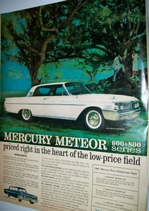 1961 61 Mercury Meteor 800 & 600 grande magazzino auto annuncio - Foto 1 di 1