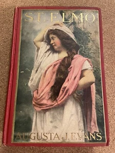 St. Elmo (1896) Augusta Evans Antique Book - Picture 1 of 8