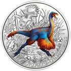 Österreich 3 Euro 2022 Ornithomimus Velox Dino-Taler handgehoben