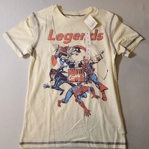 Boys Marvel Comics Legends T-Shirt Size Medium NWT - Picture 1 of 14