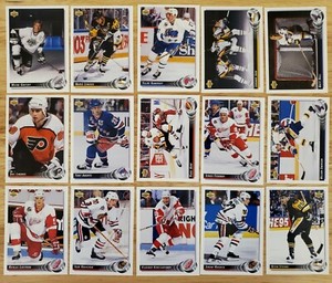 1992-93 Upper Deck Hockey Stars/Holograms/Gretzky Heroes Singles U Pick