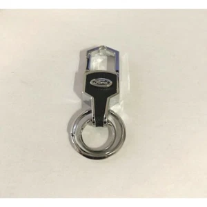 Llavero de metal cromado logo auto ford hecho en ee. uu. - Imagen 1 de 1