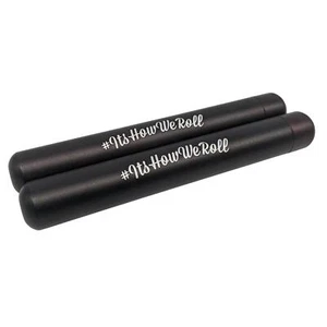 SMO King Size Anodised Aluminium Cigar Tube Waterproof Airtight Cig Cone Holder - Picture 1 of 27
