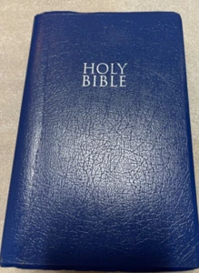 Holy Bible New International Version 1981 Blue Softbound - Picture 1 of 11