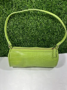 Mango Baguette Bag Green - Picture 1 of 5