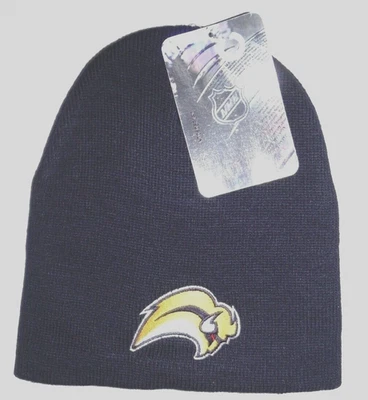  BUFFALO SABRES NHL CUFFED NAVY KNIT WINTER BEANIE HAT  CAP NEW ONE DAY SHIPPING - Image 1 of 2