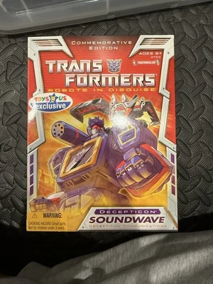 Transformers Soundwave Commemorative Edition G1 Series 2012 Decepticon BRAND NEW - Image 1 of 3