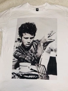 TOM WAITS - L White T-shirt - Coffee and Cigarettes - Picture 1 of 6
