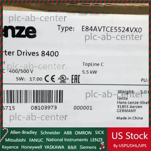 US Free TAX 1PC NEW Lenze E84AVTCE5524VX0 frequency converter - Picture 1 of 1