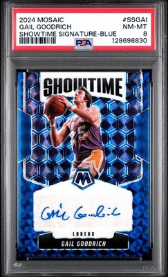 2024-25 Panini мозаика Showtime подписи мозаика синий Гейл Гудрич /35 AUTO PSA - Изображение 1 из 2
