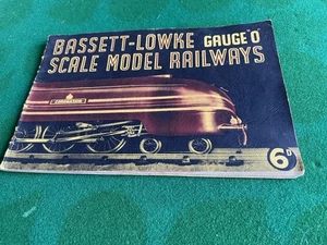 1. 1940/41. Bassett-Lowke. Gauge 0. Scale Model Railways. Brochure. - Picture 1 of 11